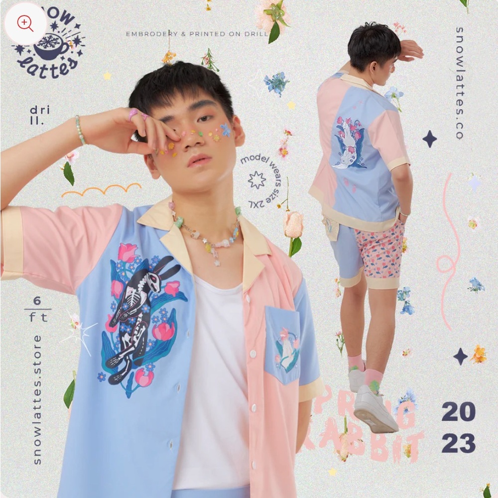 SNOW PRETTY Spring Bunny Shirt